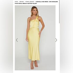 SHOWPO satin dress